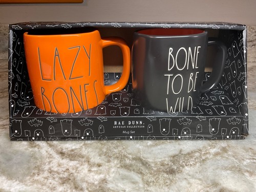 Halloween coffee mug set - coffee,