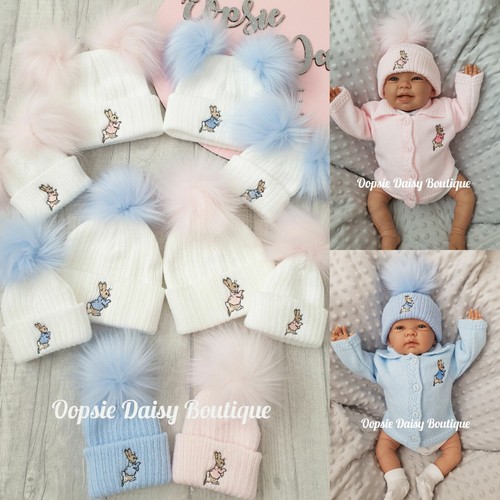 Baby knitted hats boys girls - baby,