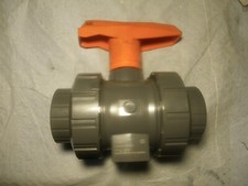 +GF+ Georg George Fischer 546 Ball Valve, PVC-U/EPDM Seal, 2" DN50  d50dn40
