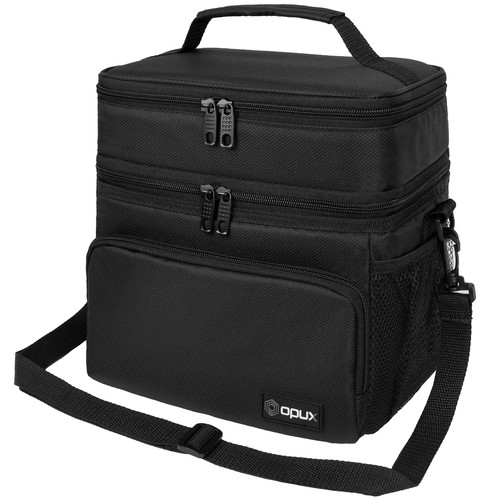 Double deck lunch bag - double,