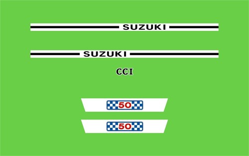Suzuki ac50 1971 - ac50, decal