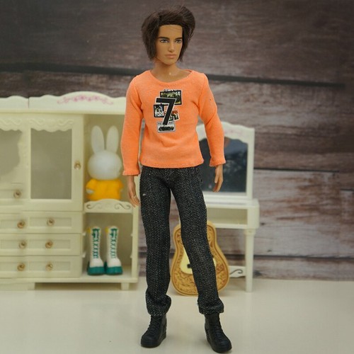 Orange doll clothes set - 1/6,
