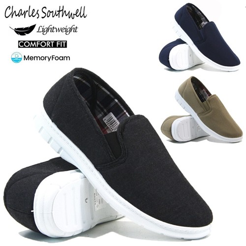 Mens slip casual canvas - casual,