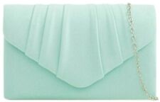 Mint Clutch Bag Pale Green