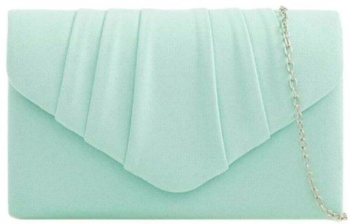 Mint clutch bag pale - clutch,