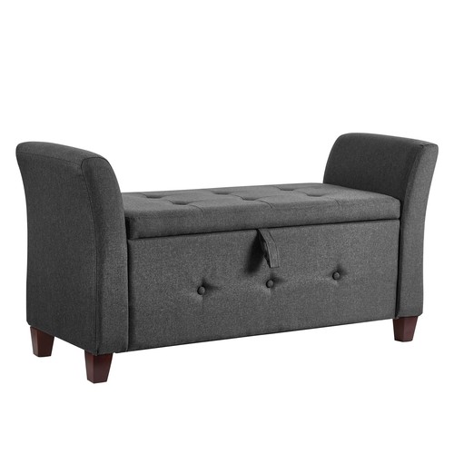 Seville storage ottoman seat - storage,