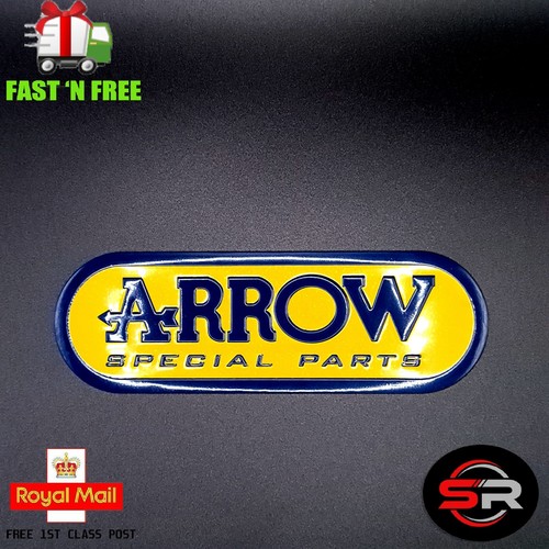 Arrow exhausts sticker - sticker, 3d