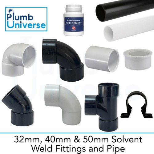 32mm 40mm 50mm solvent weld - solvent,