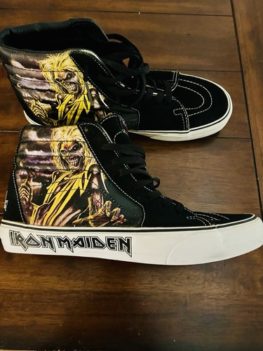 Rare 2007 vans iron maiden - vans,