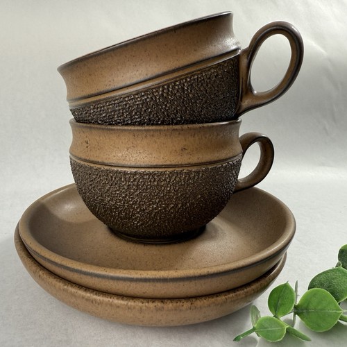 Pair denby cotswold cups - cotswold,