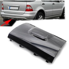 Black Rear Bumper Tow Cover Cap Fit Mercedes-Benz ML W163 1998-2005 A1638801105