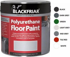 Blackfriar Polyurethane Floor Paint - Hard Wearing - All Colours and Sizes