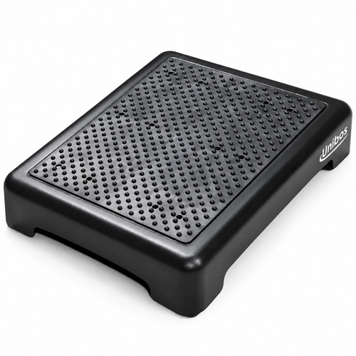 Black outdoor half - outdoor, step