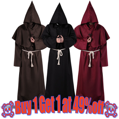 Halloween costume mens monk - costume,