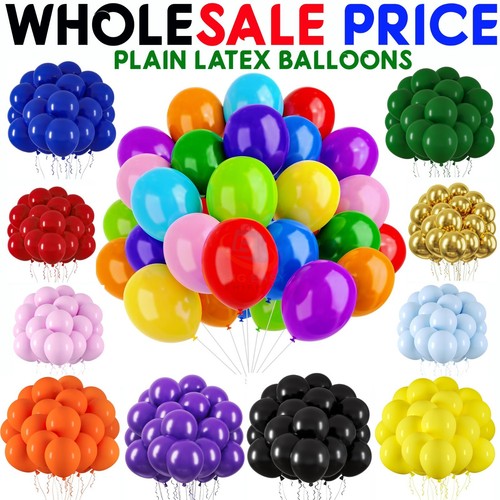 100 latex plain baloon - latex,