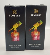 2 X BLUESKY Gel Nail Polish - Gotcha 80522 & 63924 / 10ml Each
