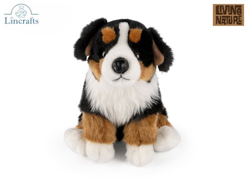 Sitting bernese puppy plush - sitting,