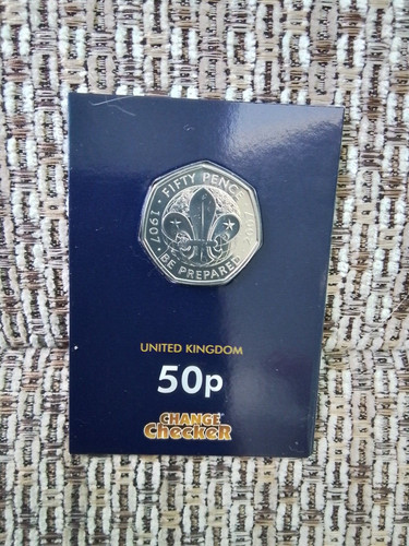 50p2019 50p 100 years - ,