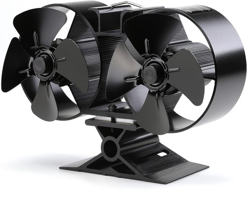 Log burner fan - 8, stove