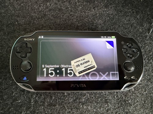 Sony playstation vita black - sony,