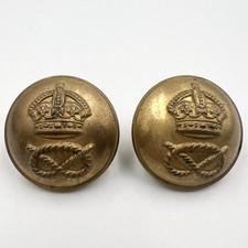 Genuine Kings Crown South Staffordshire Regiment Buttons 2cm
