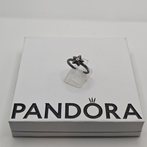 Pandora gold star diamond - gold,