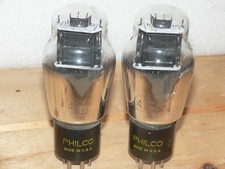 2 Philco #47 Tubes (USA) -TEST