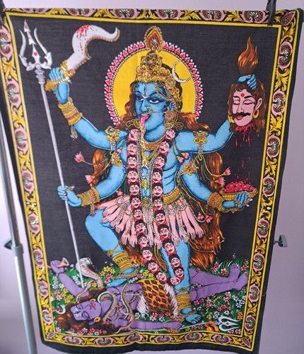 Kali hindu goddess - hindu, goddess,