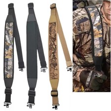 Gun Sling with Non-slip Padded Adjustable Strap Swivel for Hunting Rifle Shotgun