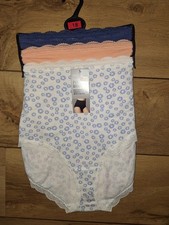 New M&S Size 18 3pk Full Brief