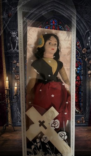 Vintage haunt horror doll - vintage,