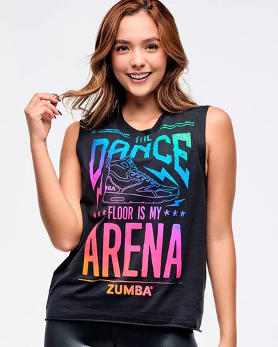 Zumba libre crew - neck, muscle
