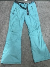 O’Neill Women’s Snowboard Ski Escape Series Cargo Pants Turquoise – Size 38/M
