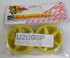 Schumacher 5 Spoke Yellow SST