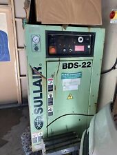 Sullair BDS-22 Screw Compressor And 500 Litre Air Tank