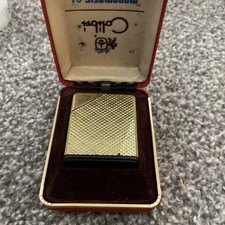 Vintage Colibri Monomatic G.T Lighter In Original Box