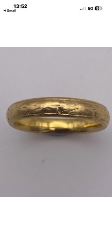22ct yellow gold - 22ct, band