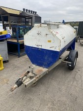 2000L Road Legal Bunded Towable Diesel Bowser Fully Clean Out With New 12v Pump