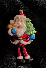 Unusual Father Christmas / Santa Claus Christmas Tree Decoration