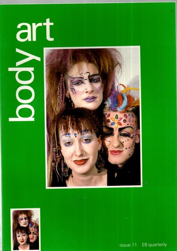 Body art magazine issue - art,