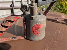 Monitor No.132 A. Vintage Brass Paraffin Blow Torch Lamp British-Made