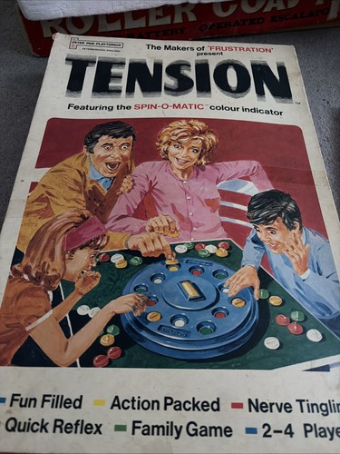 Tension vintage board game - board,