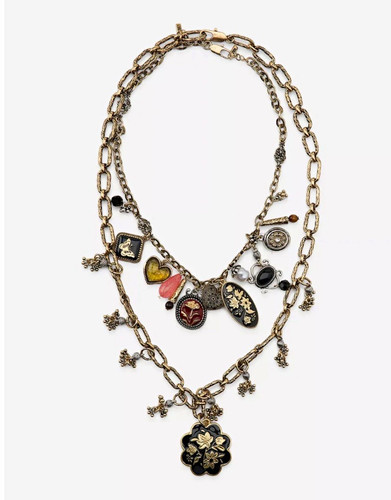 Zara gold tone layered - zara,
