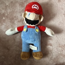 SUPER MARIO 14" MARIO PLUSH SOFT TOY TEDDY NEW WITH TAGS OFFICIAL NINTENDO