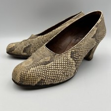 Vintage 1940s Shoes Python