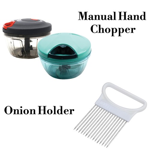 Manual food chopper - manual, pull