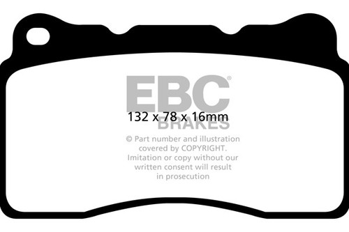 Ebc yellowstuff front brake - ebc,