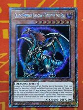 YUGIOH CHAOS EMPEROR DRAGON - ENVOY OF THE END PLATINUM SECRET NM RA03-EN133