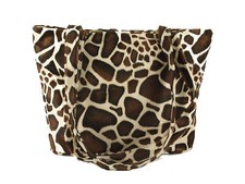 Tote bag animal print - print, faux