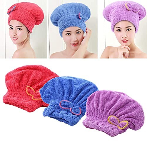 Pack microfibre hair - 3,